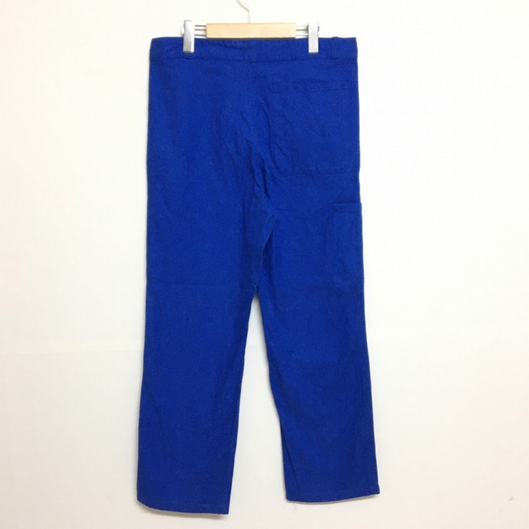 フランス製 ユーロワーク パンツ 実寸：W32　ブルー古着 【中古】 メンズのスーツ(スラックス/スーツパンツ)の商品写真
