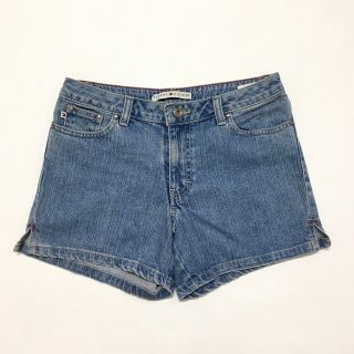 トミーヒルフィガー(TOMMY HILFIGER)のトミー ヒルフィガー/TOMMY HILFIGER デニム ショートパンツ　実寸：W28　色落ち古着 【中古】(スラックス/スーツパンツ)