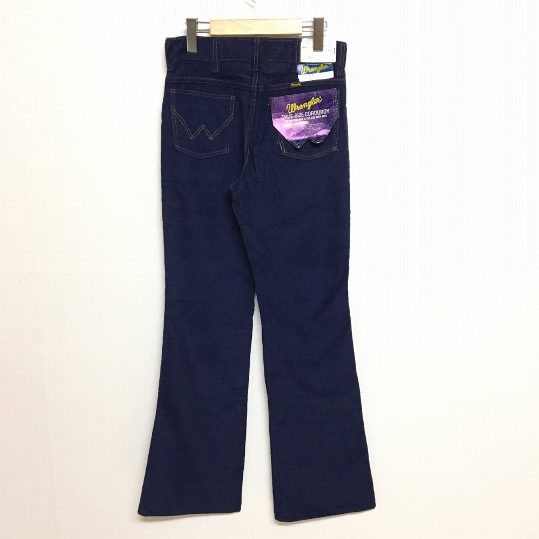 Wrangler(ラングラー)のWrangler STUDENT FLARE LEG JEAN ラングラー コーデュロイ フレアパンツ　実寸：W27 L31.5 ネイビー　Made in U.S.A デッドストック Deadstock レディースのパンツ(その他)の商品写真