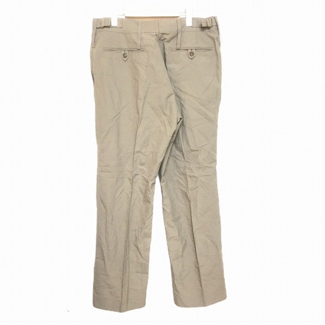 GUESS(ゲス)のDEAD STOCK BRITISH ARMY Tropical Stone Trousers Royal Air Force イギリス軍 ドレスパンツ 実寸サイズ：W32 グレー ベージュ【新古品】デッドストック【新品】 メンズのスーツ(スラックス/スーツパンツ)の商品写真