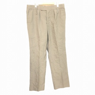 ゲス(GUESS)のDEAD STOCK BRITISH ARMY Tropical Stone Trousers Royal Air Force イギリス軍 ドレスパンツ 実寸サイズ：W32 グレー ベージュ【新古品】デッドストック【新品】(スラックス/スーツパンツ)