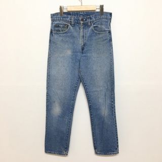 リーバイス(Levi's)のVINTAGE リーバイス/LEVI'S ＃505 デニム パンツ ジーンズ 実寸:W30 L29 ウォッシュ ブルー 黒カン ヒゲ【中古】中古(その他)