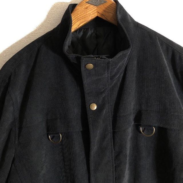 独特の上品 【ジャケット ブルゾン コーデュロイ シンプル ワントーン