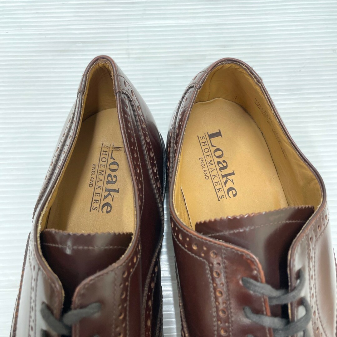 ローク Loake SHOEMAKERS レザー ドレスシューズ 内羽根 ウイング