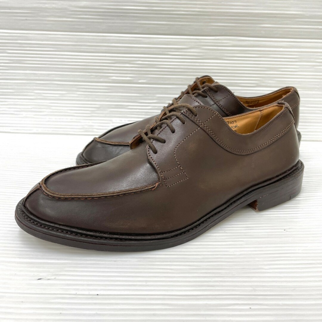 トリッカーズ Tricker's St James Collection レザー ドレスシューズ 外羽根 Uチップ サイズ：UK8 1/2 ダークブラウン MADE IN ENGLAND   mellow