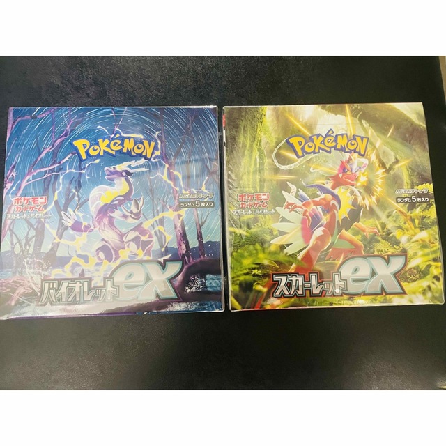 ポケモンカード スカーレット バイオレット 新品未開封 シュリンク付き-