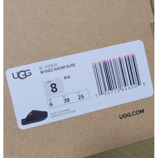 最終価格★ほぼ未使用★人気完売★UGG 超軽量厚底サンダル 黒 ブラック ボア
