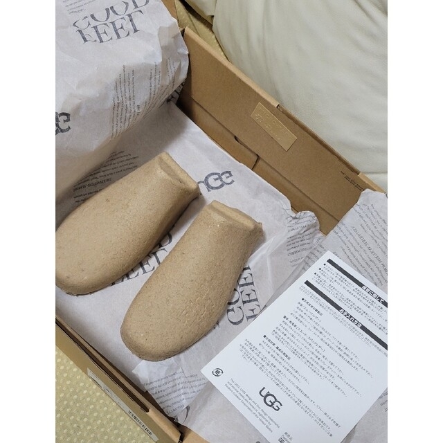 最終価格★ほぼ未使用★人気完売★UGG 超軽量厚底サンダル 黒 ブラック ボア