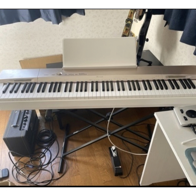 電子ピアノCASIO88鍵盤 Privia PX-160GD シャンパンゴールド-uwasnet.org