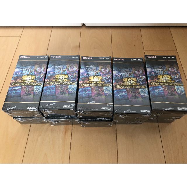 【シュリンク付き】遊戯王 ヒストリーアーカイブコレクション １０BOXセット