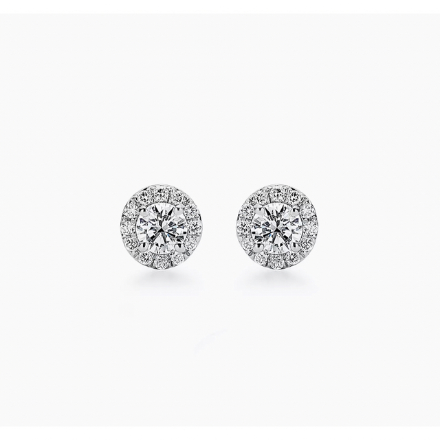 正規品★ TIFFANY&Co.ソレスト　pt950ダイヤピアス