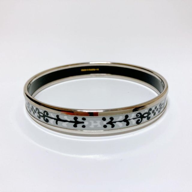 ☆エルメス☆ エマイユ バングル グレー - 3
