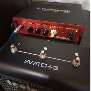 tc electronic BH250とSWITCH-3(ベースアンプ)