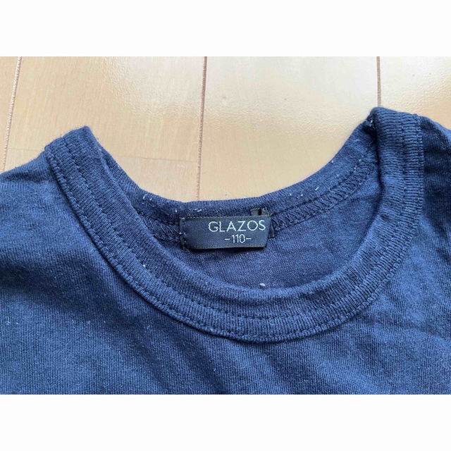 GLAZOS 七分袖ボーダーTシャツ2枚セット キッズ/ベビー/マタニティのキッズ服男の子用(90cm~)(Tシャツ/カットソー)の商品写真