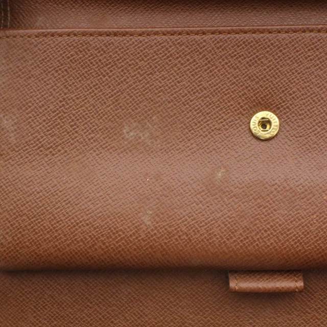 ルイヴィトン ポルトフォイユ 三つ折長財布 インターナショナル 茶 M61217 - 6
