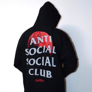 XXL  SAPEur x antisocial socialclub (パーカー)