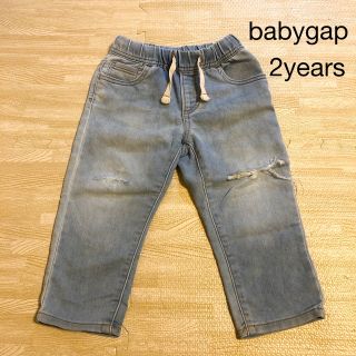 ベビーギャップ(babyGAP)の⭐️値下げ⭐️ 美品　babygap デニム　男女OK 2years 95cm (パンツ/スパッツ)