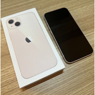 アップル(Apple)のiPhone13 128GB ピンク Simフリー(おまけ付き)(スマートフォン本体)