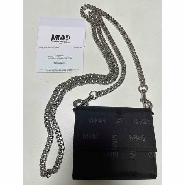 mm6メゾンマルジェラ チェーンウォレット 財布 カードコインパース小銭