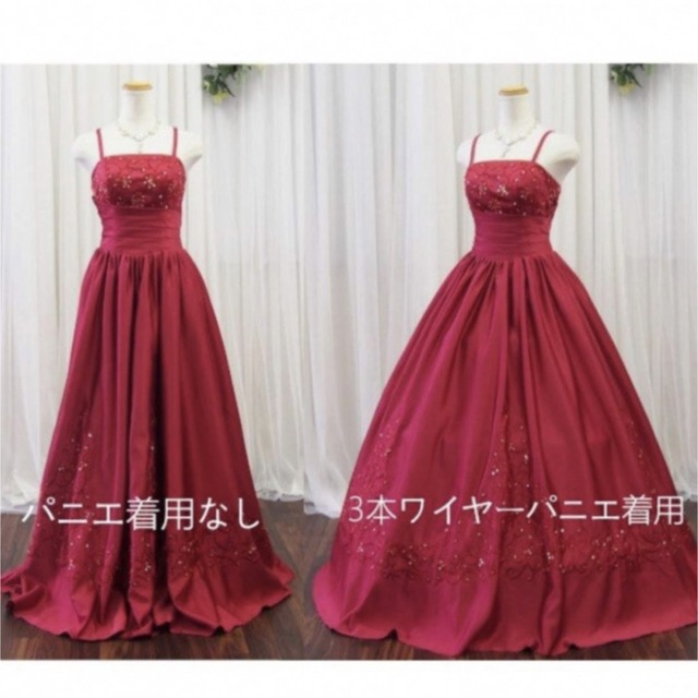    【ロングセラー】パニエ　ウェディング ドレス ぺチコート     レディースのフォーマル/ドレス(ウェディングドレス)の商品写真