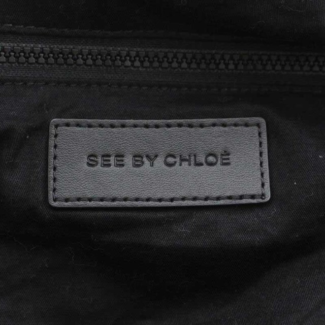 SEE BY CHLOE(シーバイクロエ)のシーバイクロエ SEE BY CHLOE トートバッグ ナイロン 黒 レディースのバッグ(トートバッグ)の商品写真