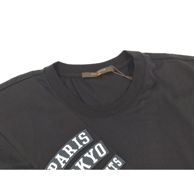 LOUIS VUITTON - LOUIS VUITTON Tシャツ メンズ ブラック LOUIS VUITTON - LOUIS VUITTON Tシャツ メンズ ブラック