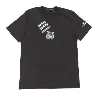 LOUIS VUITTON - LOUIS VUITTON Tシャツ メンズ ブラック LOUIS VUITTON - LOUIS VUITTON Tシャツ メンズ ブラック
