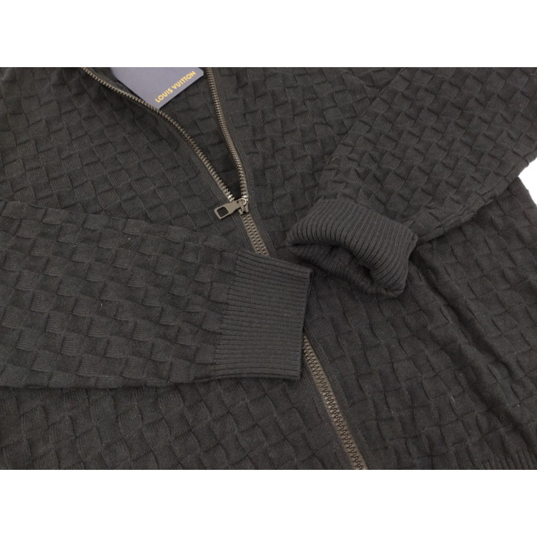 LOUIS VUITTON - LOUIS VUITTON ジップアップ ニット LOUIS VUITTON - LOUIS VUITTON ジップアップ ニット
