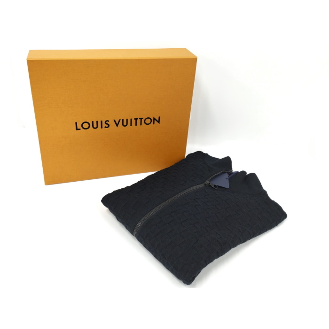 LOUIS VUITTON - LOUIS VUITTON ジップアップ ニット LOUIS VUITTON - LOUIS VUITTON ジップアップ ニット