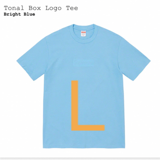 シュプリーム(Supreme)のSupreme Tonal Box Logo Tee "Bright Blue"(Tシャツ/カットソー(半袖/袖なし))
