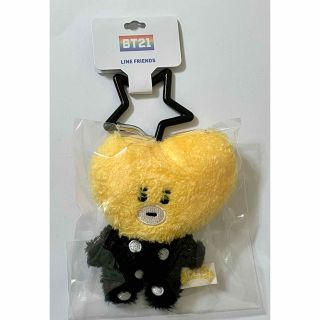 ビーティーイシビル(BT21)のBT21 5周年記念レインボーカラーマスコットイエロー TATAタタ ロフト限定(キャラクターグッズ)