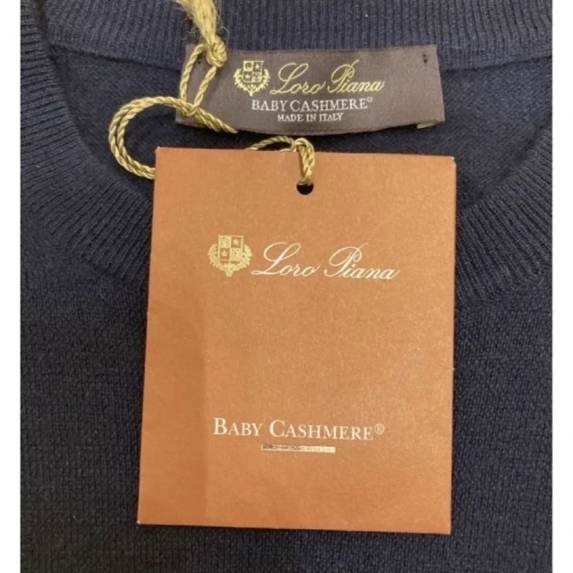 海外限定】 LORO PIANA ロロピアーナ ベビーカシミヤ ハイゲージニット