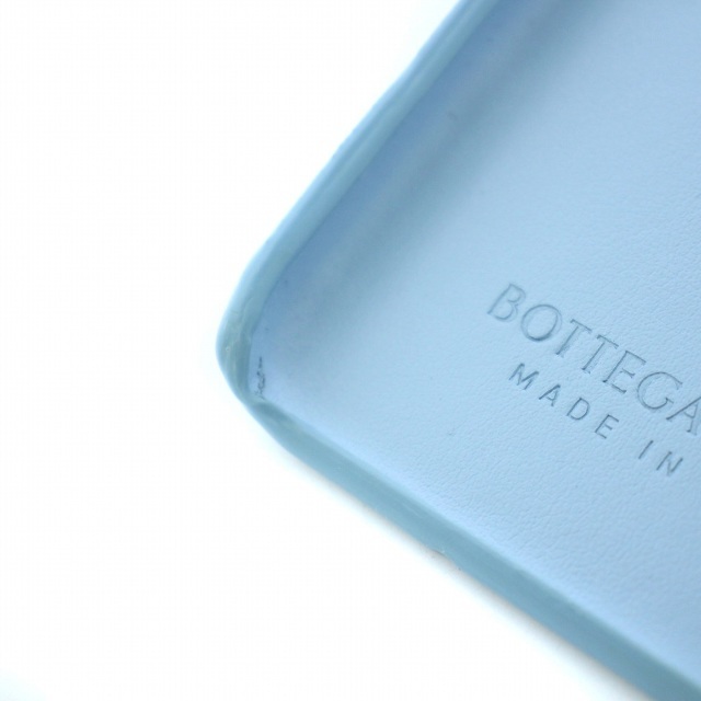 Bottega Veneta(ボッテガヴェネタ)のボッテガヴェネタ スマホケース iPhoneケース iPhoneX XS 水色 スマホ/家電/カメラのスマートフォン/携帯電話(その他)の商品写真