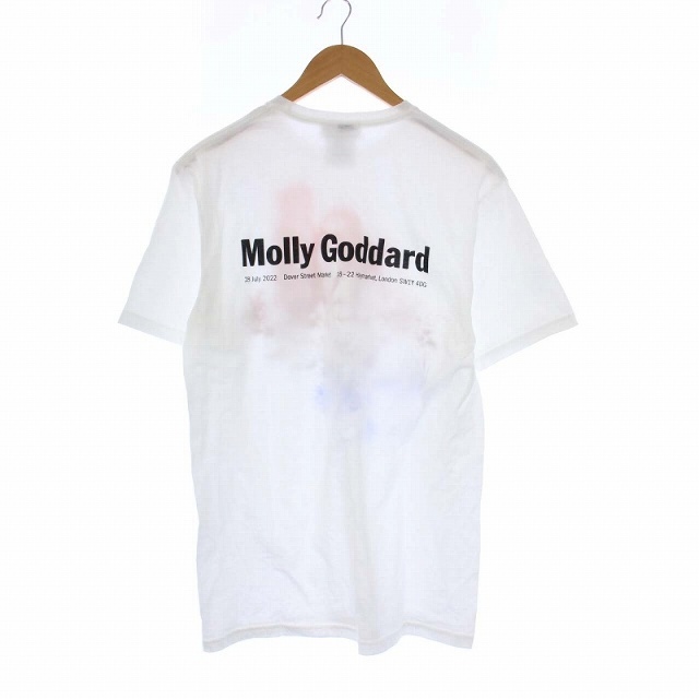 other(アザー)のMolly Goddard 22AW Tシャツ カットソー 半袖 プリント 白 レディースのトップス(Tシャツ(半袖/袖なし))の商品写真