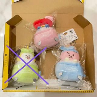 ビーティーイシビル(BT21)のBTS bt21 お風呂　バスタイム　マスコット　キーホルダー(キャラクターグッズ)