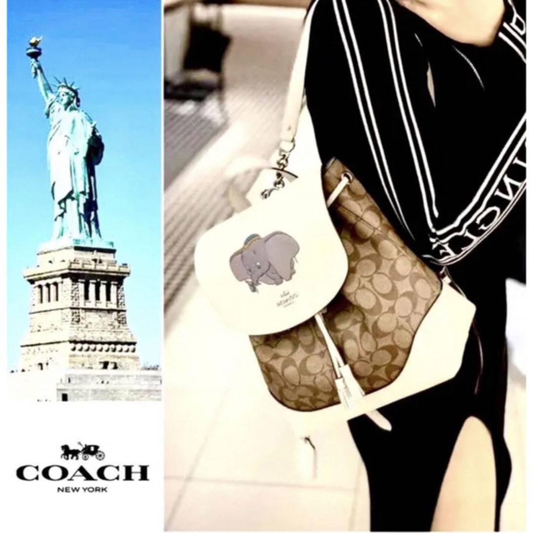 COACH(コーチ)の【Coach×Disneyコラボ限定☆Dumboリュック&財布2点セット⭐️】 レディースのバッグ(リュック/バックパック)の商品写真