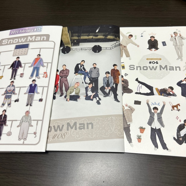 Snow Man(スノーマン)のSnowMan 会報 #4 #8 #12 エンタメ/ホビーのタレントグッズ(アイドルグッズ)の商品写真