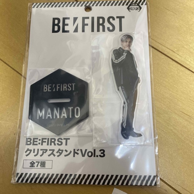 BE:FIRST(ビーファースト)のBE:FIRST クリアスタンド vol.3 MANATO エンタメ/ホビーのタレントグッズ(男性タレント)の商品写真