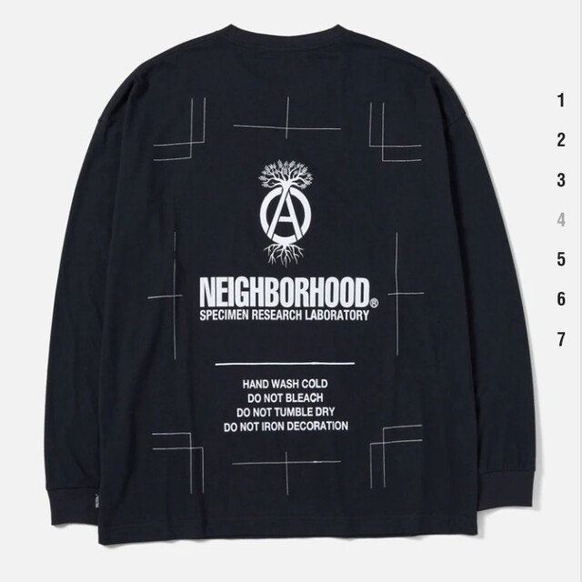トップス L NEIGHBORHOOD SRL SHELTECH-2 CN-CREW.LS NEIGHBORHOOD SRL.SHELTECH-2 / CN-CREW.LS