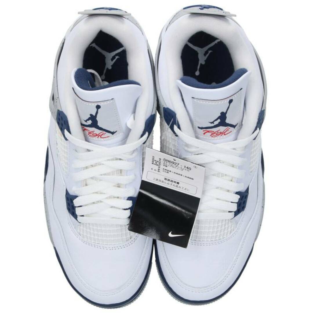 ナイキ AIR JORDAN 4 RETRO MIDNIGHT NAVY DH6927-140 エアジョーダン4