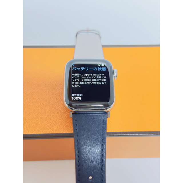 Apple Watch(アップルウォッチ)のApple Watch HERMES series6 40mm エルメス メンズの時計(腕時計(デジタル))の商品写真