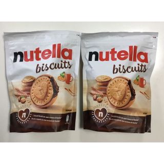 新品　Nutella  Biscuit (ヌテラ　ビスケット)　2袋セット(菓子/デザート)