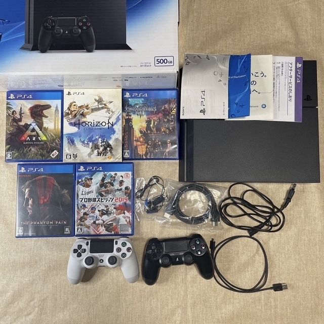 PS4 PlayStation 4 ソフト５本付き　ps4