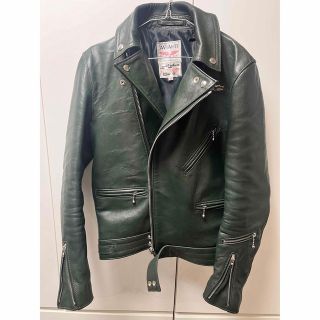 ルイスレザー(Lewis Leathers)のルイスレザー　サイクロン　36 ダークグリーン(ライダースジャケット)