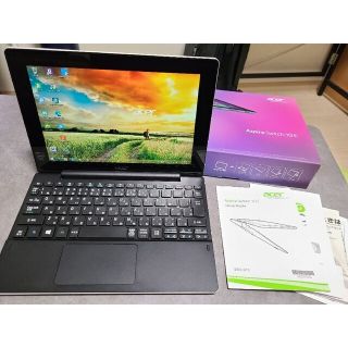 エイサー(Acer)の【美品】Acer 2in1 ノートパソコン Aspire Switch 10E(ノートPC)