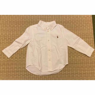 ラルフローレン(Ralph Lauren)の最終値下げ！ラルフローレン　白シャツ 24M(シャツ/カットソー)