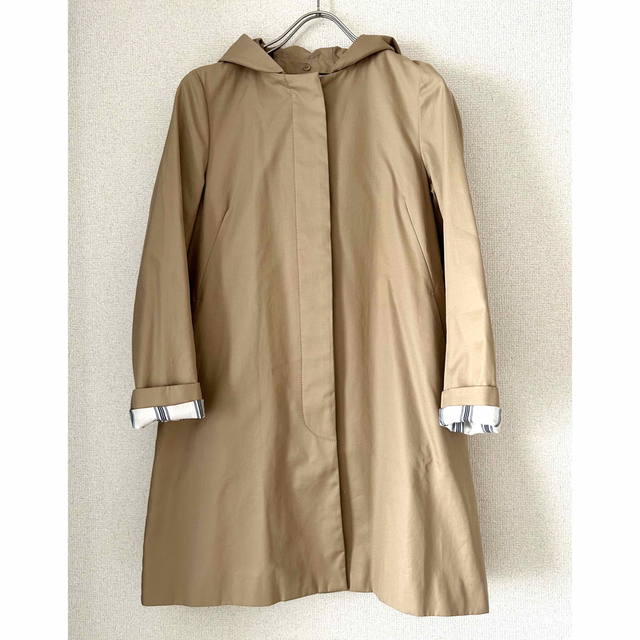 通常在庫品 23区 38号 今季 ライトツイル ノーカラーコート 2023SS
