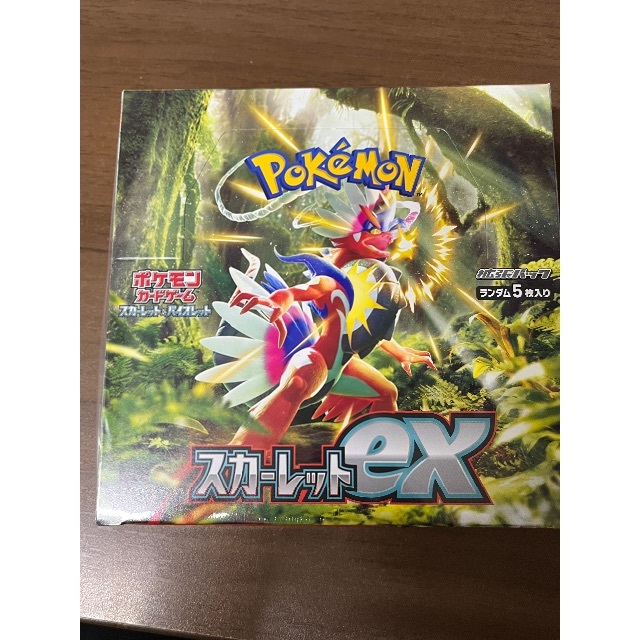 ポケモンカード　スカーレットexボックス　シュリンク付き