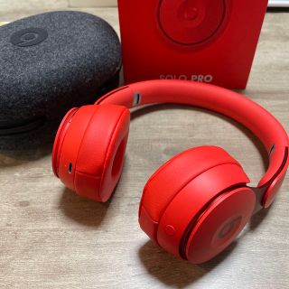 ビーツ(Beats)のBeats Solo Pro red(ヘッドフォン/イヤフォン)