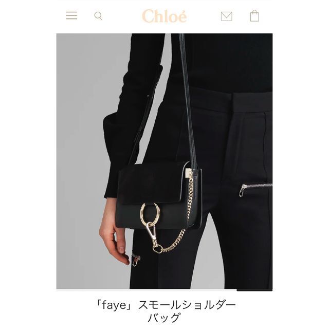 Chloe(クロエ)のChloe Faye スモールショルダーバッグ レディースのバッグ(ショルダーバッグ)の商品写真